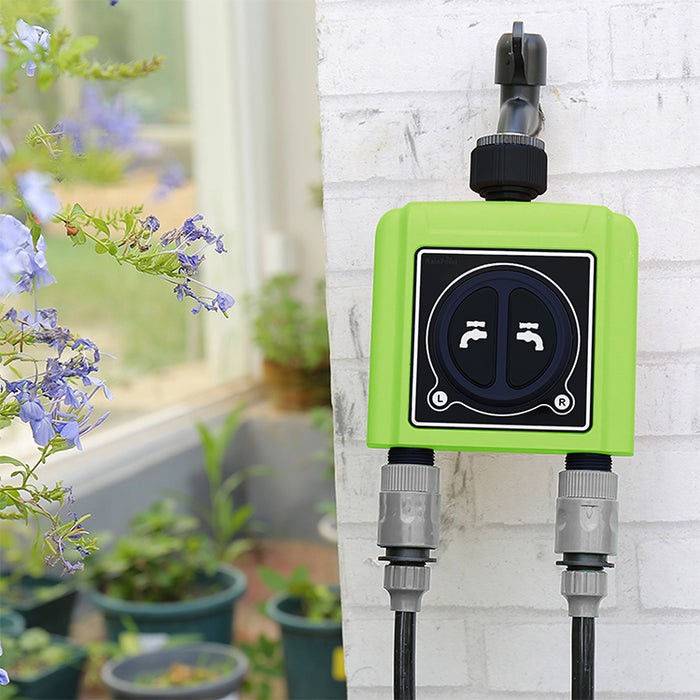 Smart Garden 2-Fach Bewässerungssystem & Bodensensor im Set