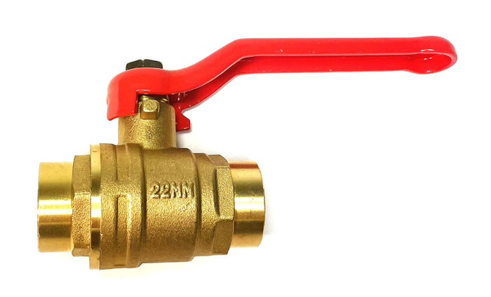 Ball valve 22 mm